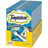 Temptations Creamy Puree with Tuna Lickable, Squeezable Cat Treats, 0.42 Oz Pouches, 4 Count (Pack of 11) - Total 44 Count